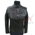Women Fashion Leather Jacket