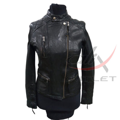 Women Fashion Leather Jacket