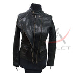 Women Fashion Leather Jacket