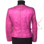 Women Fashion Leather Jacket