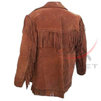 Men's Western Style Fringed Coat