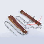 Scottish Sporran Wallace Tartan Brown Leather image 4