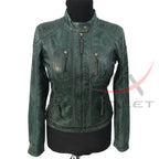Women Fashion Leather Jacket