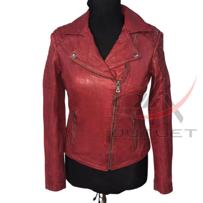 Women Fashion Leather Jacket