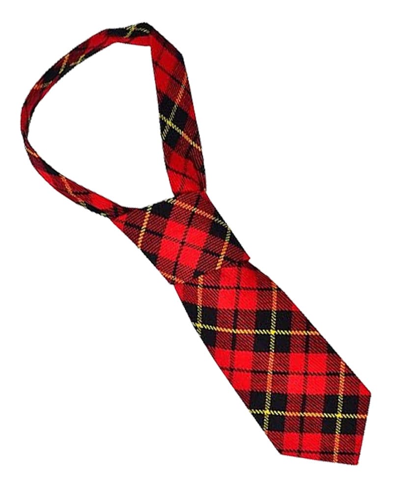 Wallace Tartan NeckTie Scottish image 1
