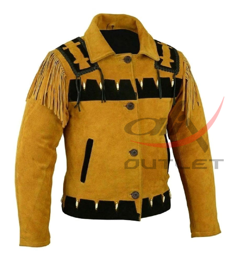 Western Style Fringed Cowboy Jacket image 0