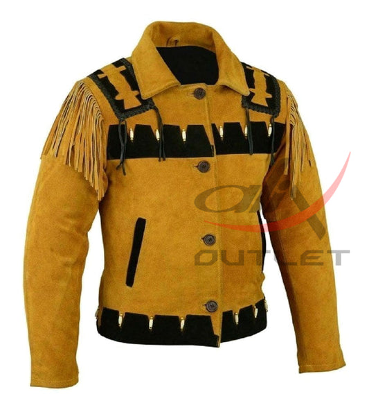 Western Style Fringed Cowboy Jacket image 0