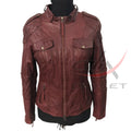 Women Fashion Leather Jacket