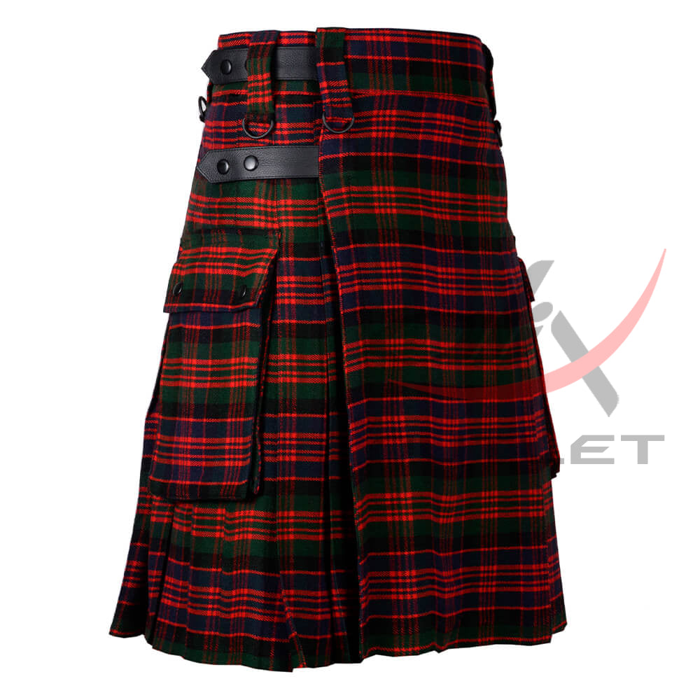 MacDonald Tartan Kilt Modern Utility Kilts image 1