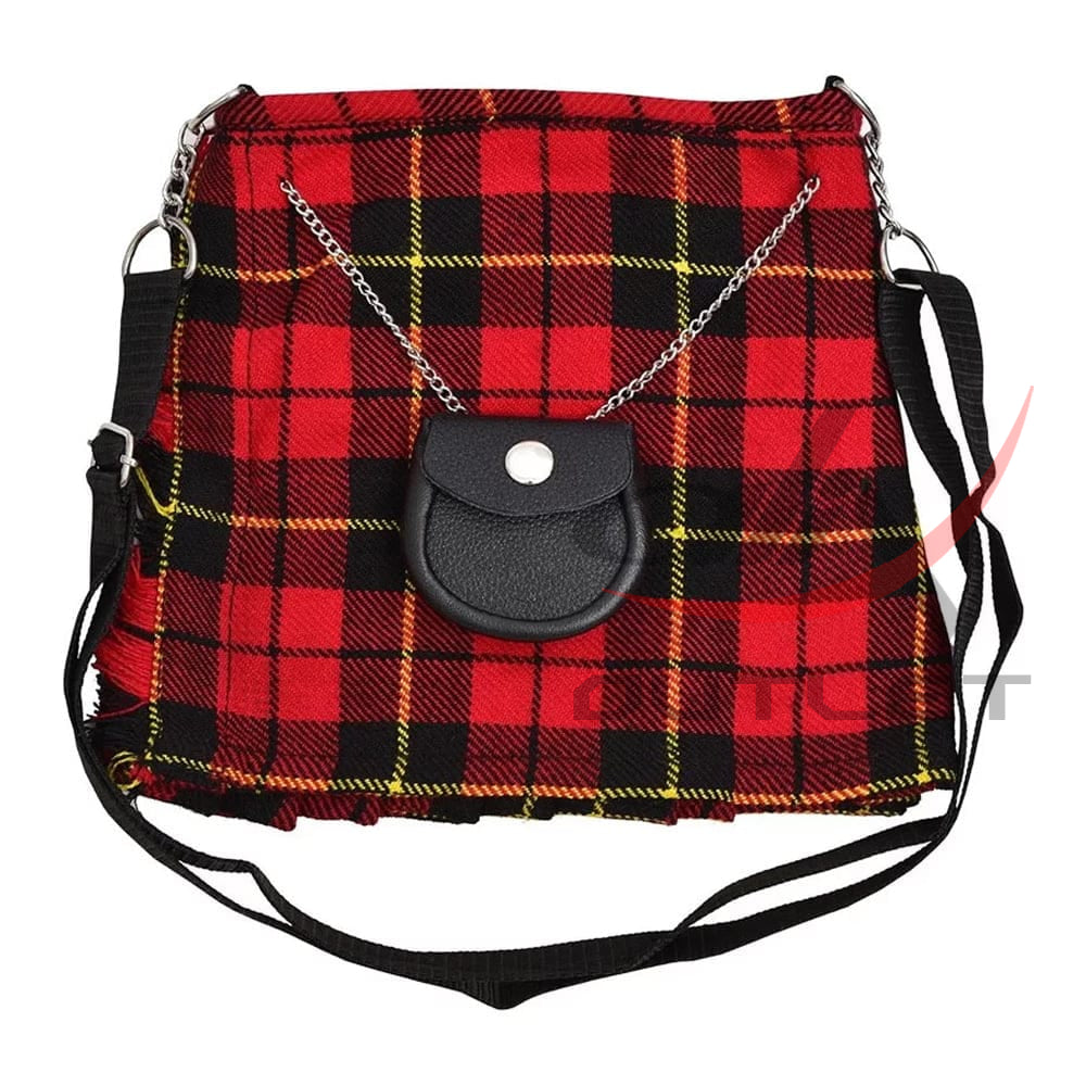 Ladies Purse Wallace Tartan Kilt Shaped , Tote Bag image 0
