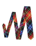 LGBTQ Pride Tartan NeckTie image 1