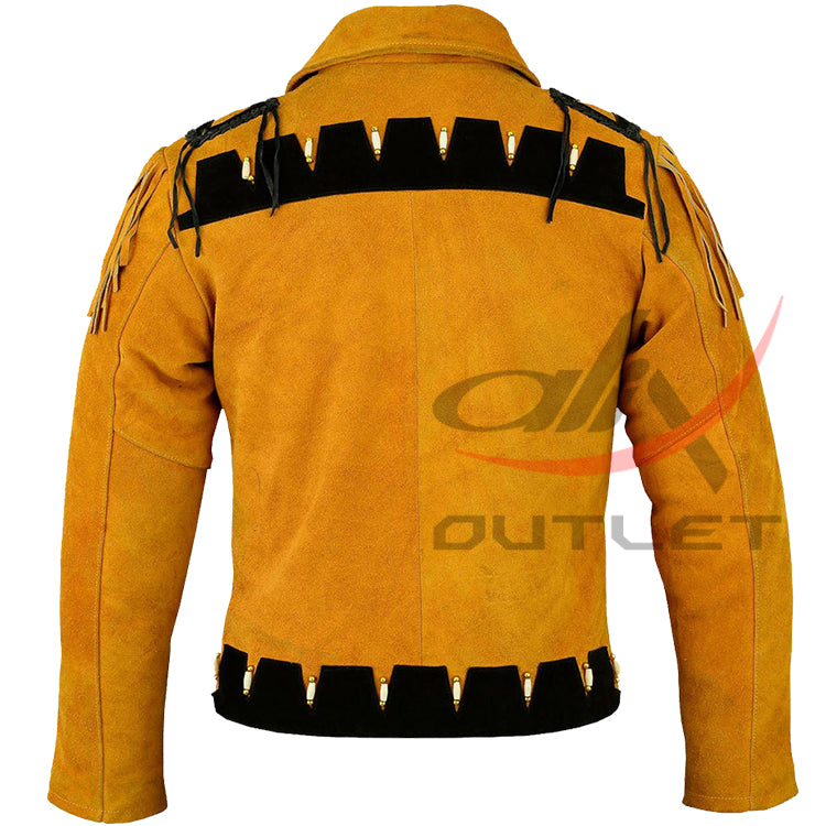 Western Style Fringed Cowboy Jacket image 1