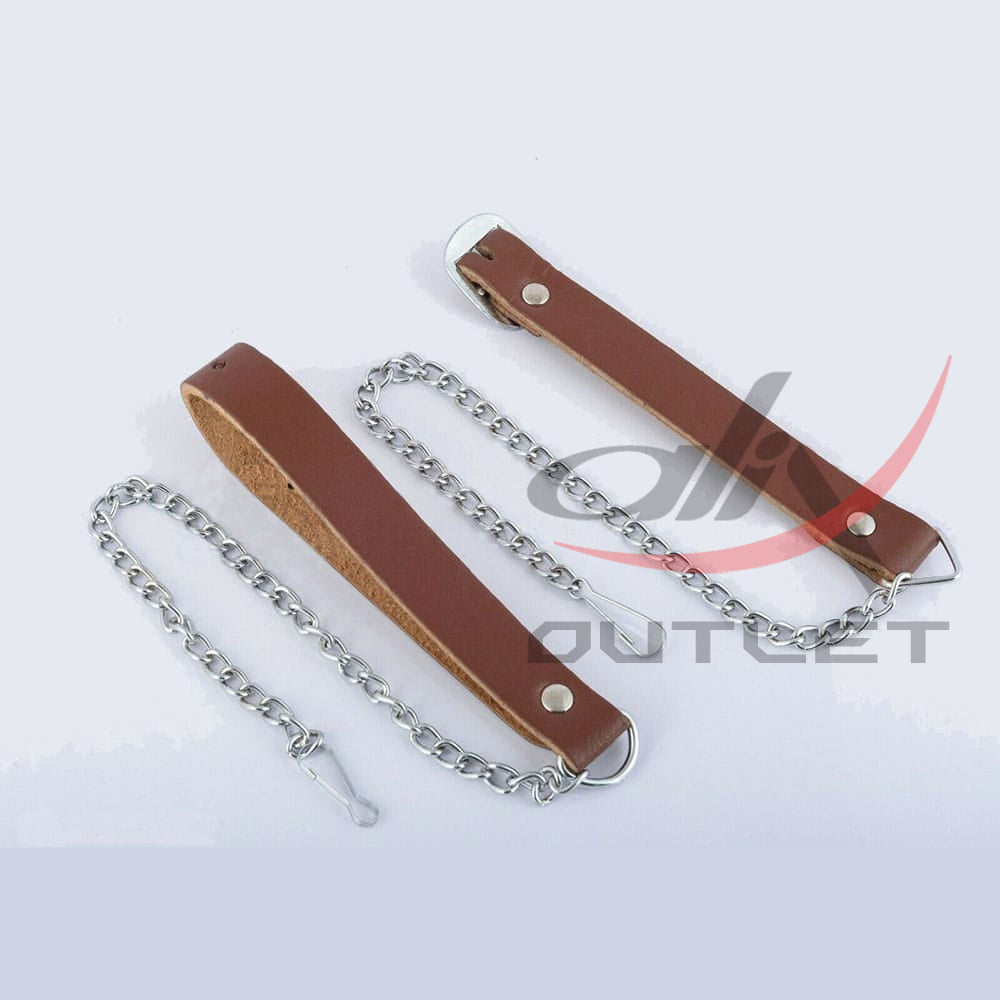 Scottish Sporran Royal Stewart Tartan Brown Leather image 4