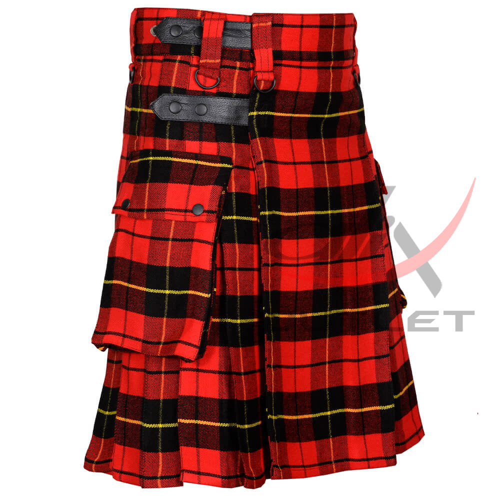 Wallace Tartan Kilt Modern Utility Kilts image 1