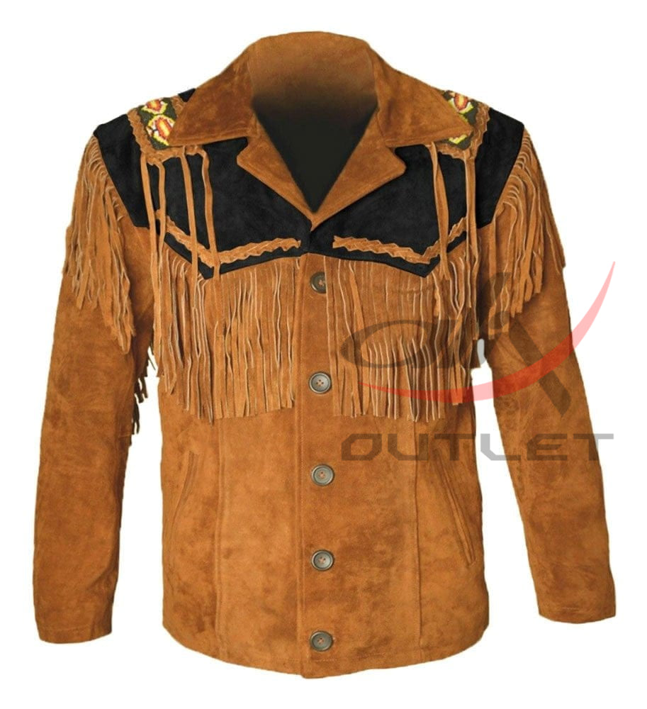 Men's Cowboy Fringed Jacket image 0