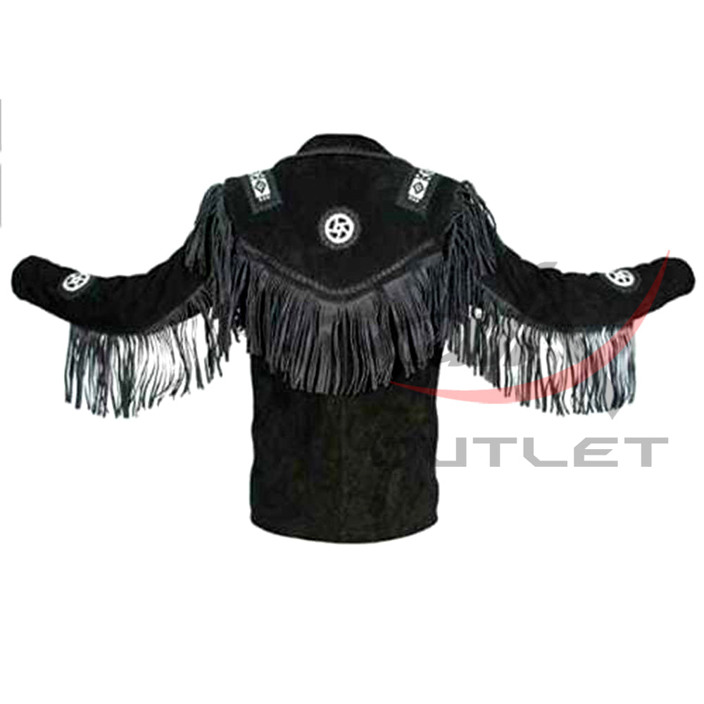 Men's Suede Fringed Jacket image 1