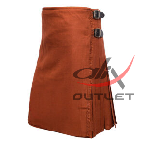 Saffron Tartan 8 Yard Kilt for Men Traditional Scottish Kilt - Image 2