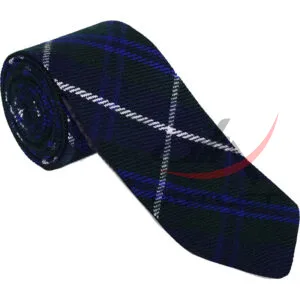 Blue Douglas Tartan Necktie 1.jpg