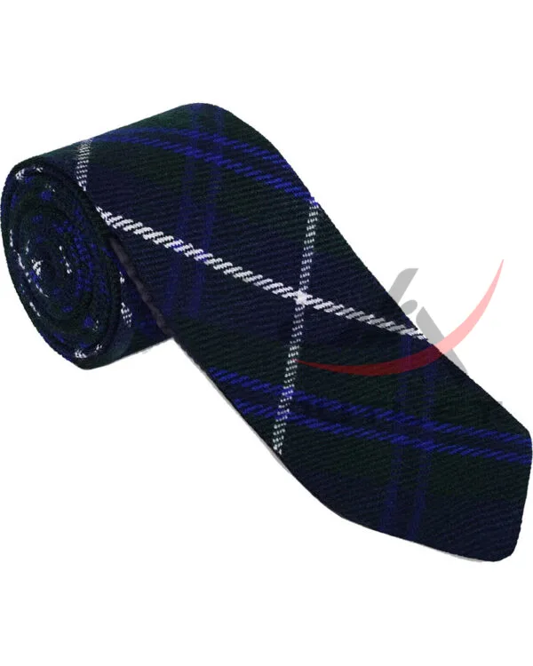 Blue Douglas Tartan Necktie 1.jpg