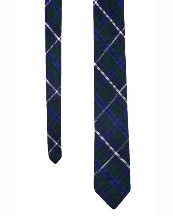 Blue Douglas Tartan Necktie 3.jpg