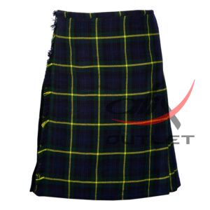 Gordon Tartan 8 Yard Kilt for Men Traditional Scottish Kilt - Image 1