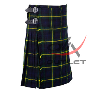 Gordon Tartan 8 Yard Kilt for Men Traditional Scottish Kilt - Image 2