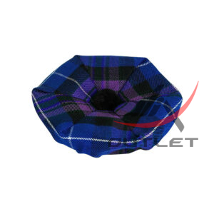 Tam o' Shatner Tammy Hat Flat Bonnet Pride of Scotland Tartan - Image 2