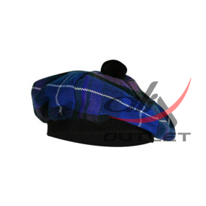 Tam o' Shatner Tammy Hat Flat Bonnet Pride of Scotland Tartan - Image 1