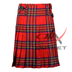 Royal Stewart Tartan 8 Yard Kilt for Men Traditional Scottish Kilt - Image 2