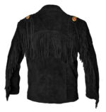 Men's Cowboy Sude Jacket Fringed - Image 2