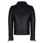 Leather Padded Flop Jacket - Image 2