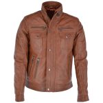 Real Leather Seven Pocket Jacket