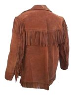 Men's Western Style Fringed Coat - Image 2