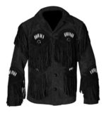 Men's Western Style Suede Jacket