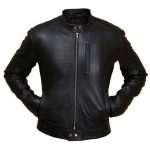Bike Hunt Leather Jacket Black
