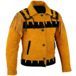 Western Style Fringed Cowboy Jacket