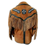 Cowboy Western Style Fringed Jacket - Image 2