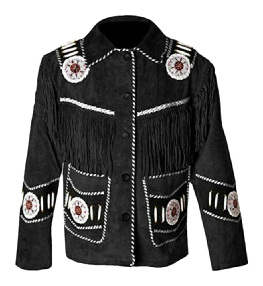 4 (1) Men's American Native Jacket - Image 1