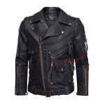 Vintage Leather Jacket for Men