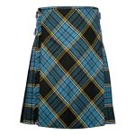 Bias Cut Anderson Tartan Kilt 8 Yard Highlander Kilt