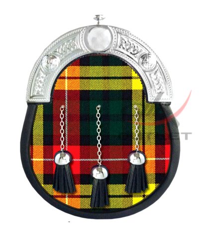 Buchanan Tartan Full Dress Leather Sporrans
