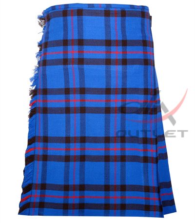 Elliot Modern Tartan 8 Yard Kilt for Men