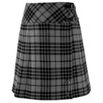 Grey Watch Tartan Mini Billie Kilt Mod Skirt Girls Mini Billie Skirt