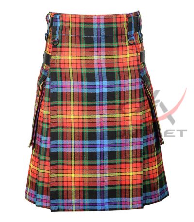 LGBTQ Pride Tartan Utility Kilts