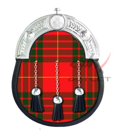 MacGregor Tartan Full Dress Leather Sporrans