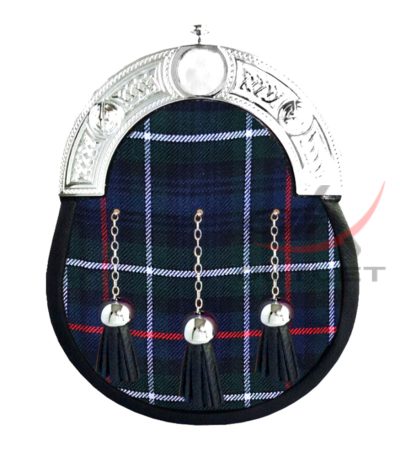 Mackenzie Tartan Full Dress Leather Sporrans