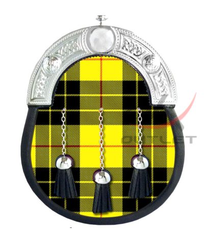 Macleod of Lewis Tartan Full Dress Leather Sporrans