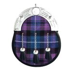 Pride of Scotland Tartan Full Dress Leather Sporrans