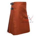 Saffron Tartan 8 Yard Kilt for Men - Image 2