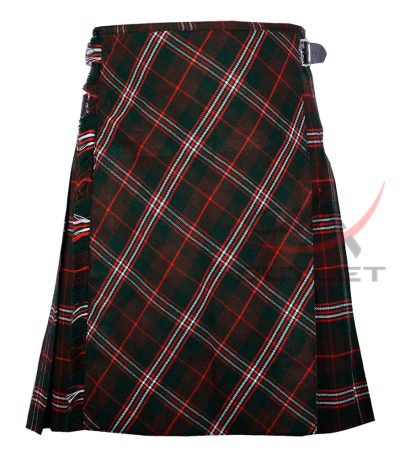 Bias Cut Scott Hunting Tartan 8Yard Kilt with Apron
